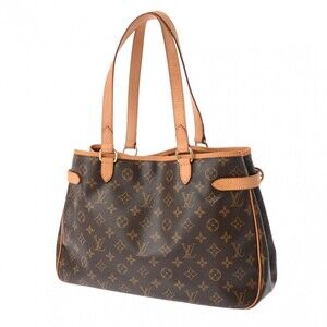 Louis Vuitton Brown Bag Tote Batignolles Horizontal Canvas Monogram